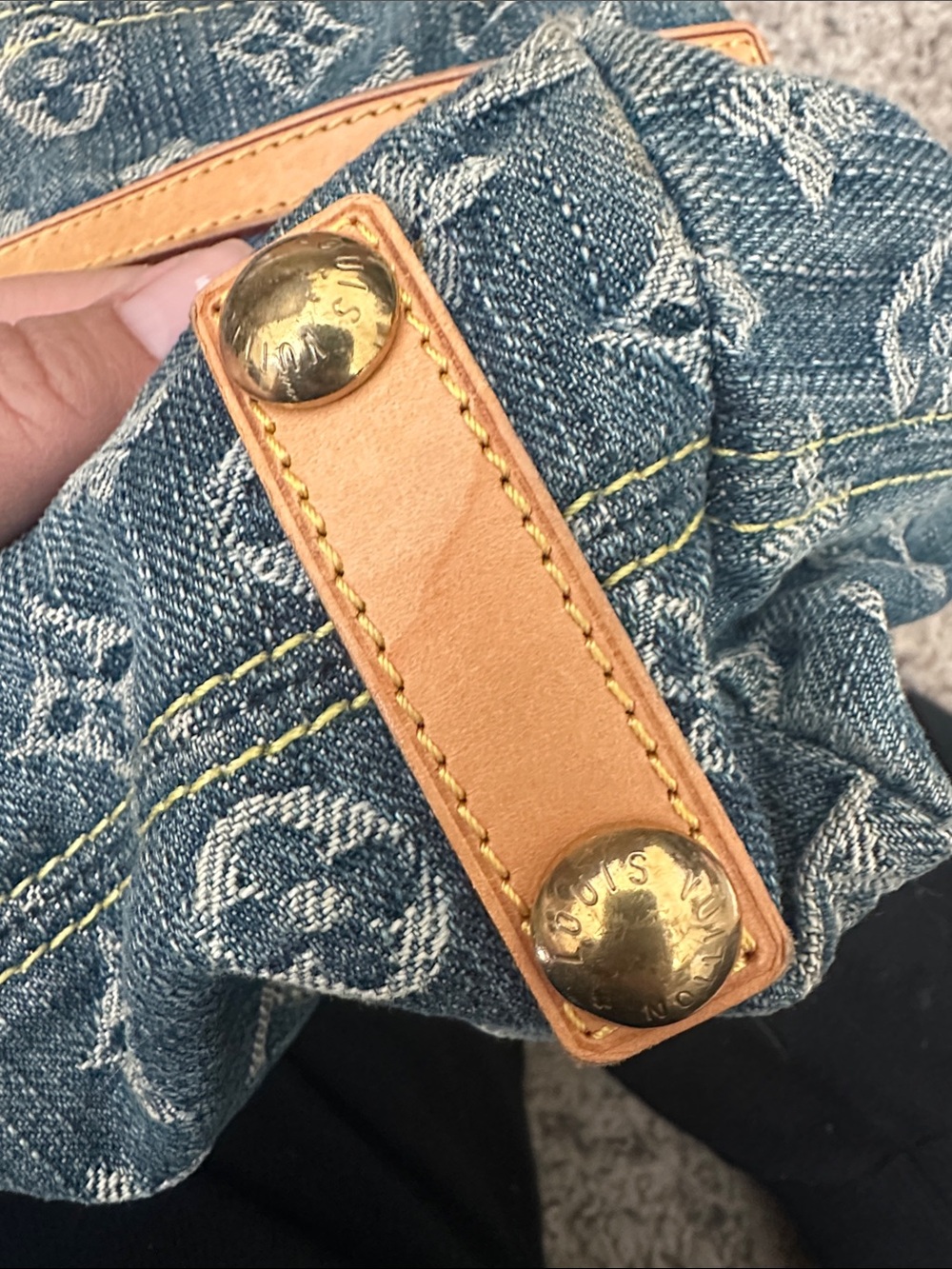 Louis Vuitton Neo Speedy Demin bag - Picture 9 of 10